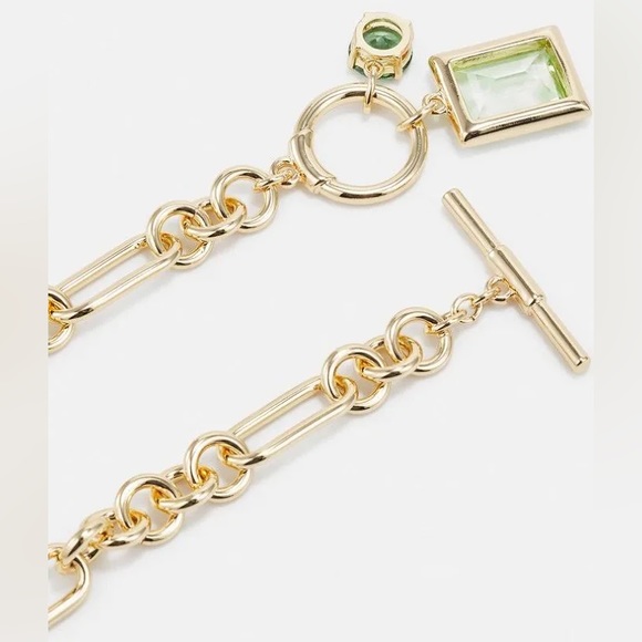 🐘🐘 Ralph Lauren Toggle Stone Charm Necklace - Picture 5 of 11